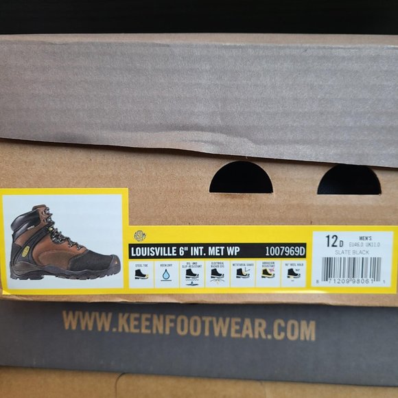 Brand New:   Men's Keen Louisville Met Guard Work Boots Size 12D Steel Toe - Picture 3 of 8